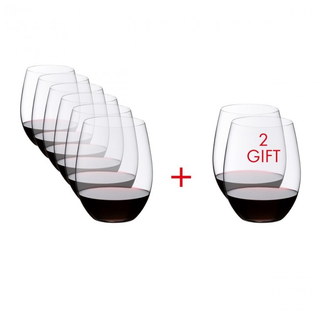 Verre forme basse Cabernet/Merlot 60cl cristallin - O WINE - Riedel