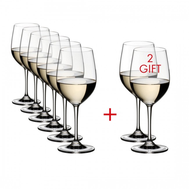 Verre à Viognier/Chardonnay à pied 35cl cristallin - Vinum - Riedel