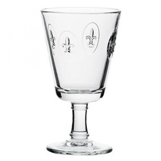 Verre à vin 24cl - Lot de 6 -  Fleur de Lys - La Rochère 