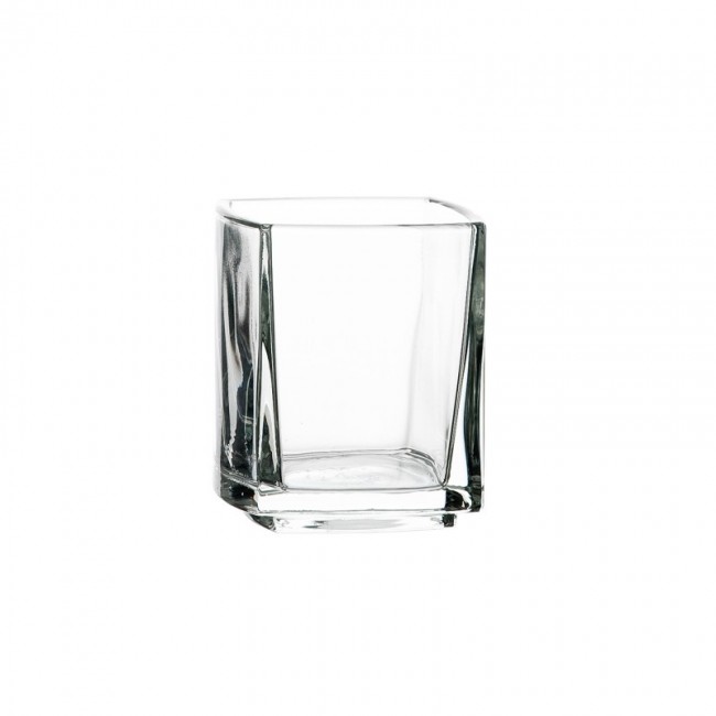 Verrine 10cl en verre pressé - Kube - La Rochère