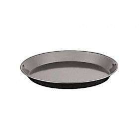 Plat à pizza anti-adhérent 28cm fer bleu