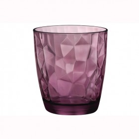 Gobelet forme basse 30cl mauve - lot de 6