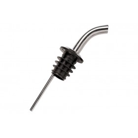 Bouchon verseur courbe Inox nickelé