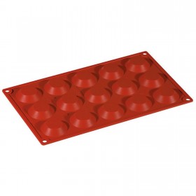 Moule flexible en silicone - 15 tartelettes