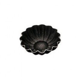 Moule à mini tartelette cannelée ronde Ø 4,5cm - Lot de 6