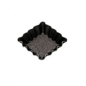 Moule à mini tartelette carrée 3,5cm x 3,5cm - Lot de 6