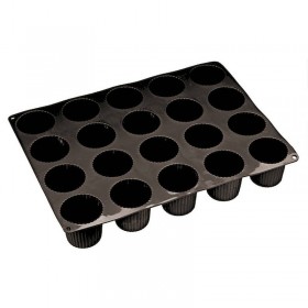 Moule flexible en silicone - 20 mini-panettones