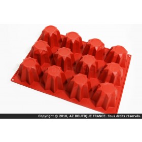 Moule flexible en silicone - 12 pandoros