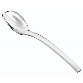 Cuillère à sel ou sucre 6,5cm inox - Lot de 6