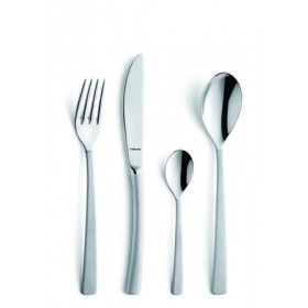 Couteau à dessert monobloc forgé - inox 18/10 3.5mm - Lot de 6
