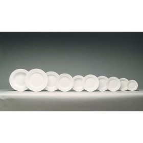 Assiette plate ronde blanche 27cm