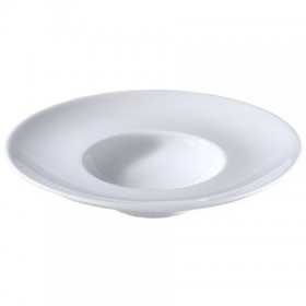 Assiette à dégustation blanche 26,5cm en porcelaine