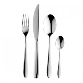 Cuillère à dessert inox 18/0 2mm finition miroir - Lot de 6