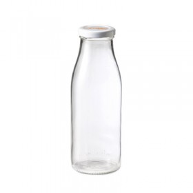 Bouteille en verre 0,5L avec bouchon à vis