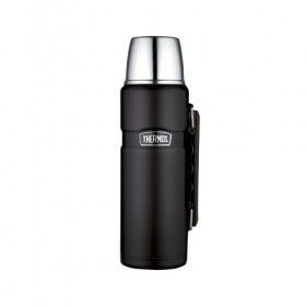 Bouteille isotherme inox 1.2L noir mat