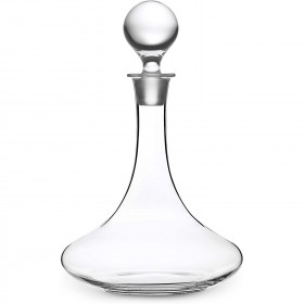 Carafe à vin jeune en verre soufflé bouche - 0.75L
