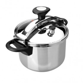 Cocotte à pression 15 L couvercle inox 18/10 - Ø 26 cm