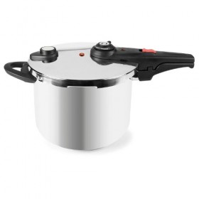 Cocotte à pression 6 L avec couvercle inox 18/10 - Ø 22 cm