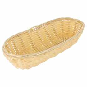 Corbeille à pain plastifiée ovale 23cm