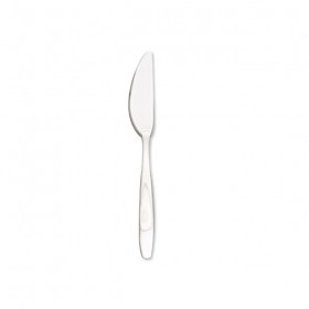 Couteau à beurre 18/10 de 3mm finition miroir- Lot de 6