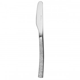 Couteau à beurre monobloc lame uni  en inox 18/10 de 3,5mm - Lot de 6