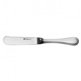 Couteau à beurre monobloc lame unie inox 18/10 - Lot de 6