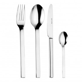 Couteau à dessert en inox 18/10 de 3mm finition miroir - Lot de 6