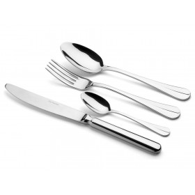 Couteau à dessert en inox 18/10 de 3mm finition miroir - Lot de 6