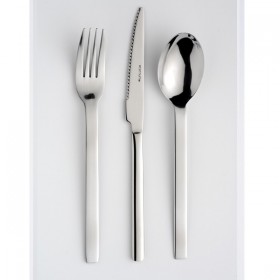 Couteau à steak en inox 18/0 de 2mm - Lot de 6