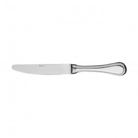 Couteau de table monobloc lame scie inox 18/10 - Lot de 6