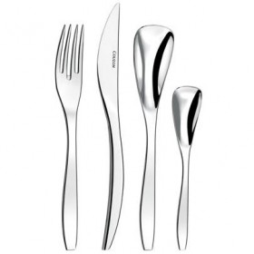 Couteau à dessert en inox 18/10 4mm - Lot de 6