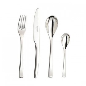 Fourchette à dessert / poisson en inox forgé 18/10 - Lot de 6