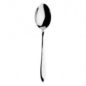 Cuillère à dessert en inox 18/10 de 2,5mm finition miroir - Lot de 6