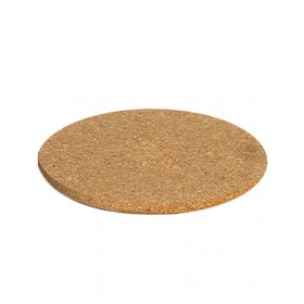 Dessous de plat rond liège avec diamètre 20cm - set de 3