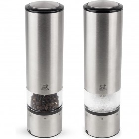 Duo moulins poivre et sel électriques tactiles 20cm U'Select inox