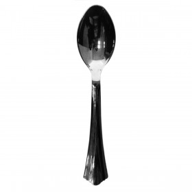 Cuillère de table métallisée à usage unique- Lot de 100