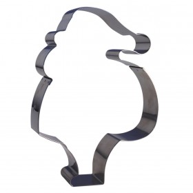 Emporte pièce inox père noël - 20 x 15 cm - A l'unité