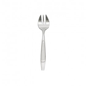 Fourchette à huître 18/10 de 3mm finition miroir - Lot de 6