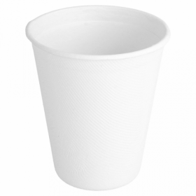 Gobelet écologique 260 ml cellulose blanc - Lot de 50