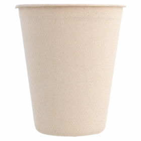 Gobelet écologique 260 ml cellulose naturelle - Lot de 50
