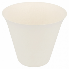 Gobelet tumbler 335 ml cellulose blanc haut de gamme - Lot de 50