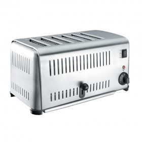 Grille-pain buffet inox 2, 4 ou 6 tranches - 3240w