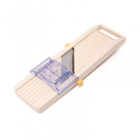 Mandoline japonaise lame inox 65 mm petit modèle plastique ABS 31.5 x 11 x 3 cm