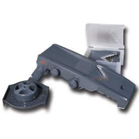 Mandoline multi-râpes lame V - 5 lames et 7 fonctions + presse-citron