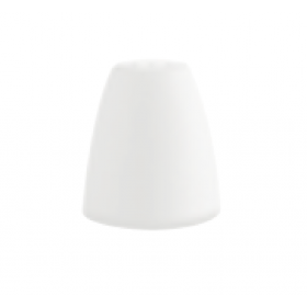 Ménagère sel-poivre en porcelaine blanc