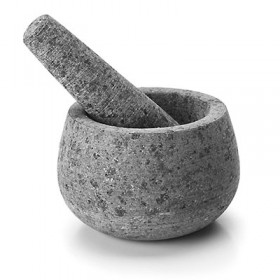 Mortier et pilon 12 x 8cm en granit