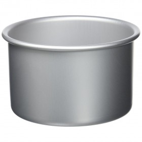 Moule rond extra profond 15 x 10cm en aluminium anodisé