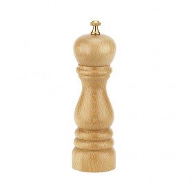 Moulin à poivre 19cm en bois naturel