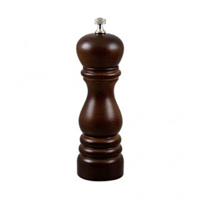 Moulin à poivre 19cm en bois noyer