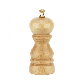 Moulin à sel 13cm en bois naturel